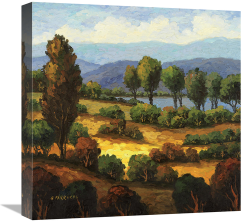 Global Gallery GCS-130194-1818-142 18 x 18 in. Champs D or Art Print -