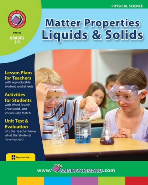 Rainbow Horizons JSLA22 Matter Properties Liquids & Solids - Grade 2 t