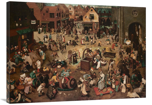 Global Gallery GCS-276909-40-142 40 in. The Fight Between Carnival & L