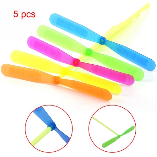 NEW 5pcs/set Novelty Plastic Bamboo Dragonfly