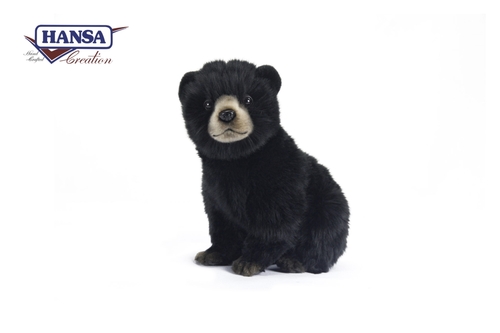 Hansa 7040 10 in. Black Bear Cub