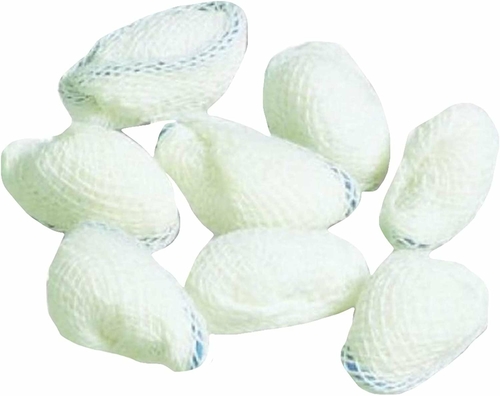 Dukal Case of 500 Peanut Sponges 3/8". Sterile Cross Round Gauze