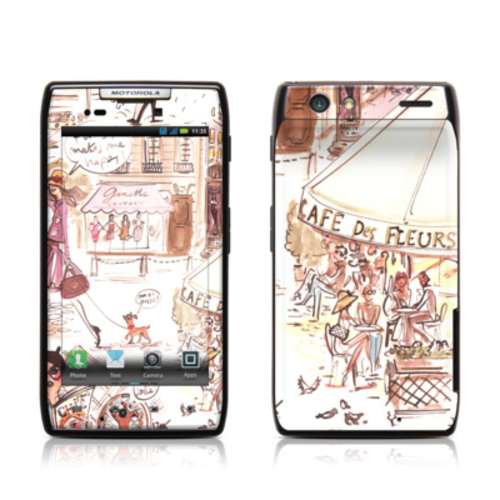DecalGirl MDRZ-PARHPY DecalGirl Motorola Droid Razr Skin - Paris Makes