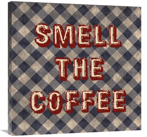 Global Gallery GCS-394021-3030-142 30 x 30 in. Smell the Coffee Art Pr