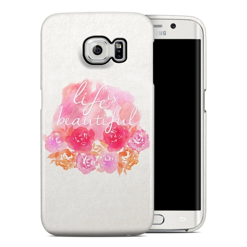 DecalGirl SGS6ECC-BEAUTY Samsung Galaxy S6 Edge Clip Case - Beautiful