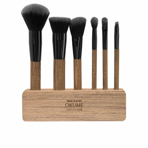Set of Make-up Brushes Okume Collection Beter (7 Pieces)