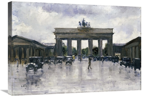 Global Gallery GCS-267467-30-142 30 in. The Brandenburg Gate Art Print