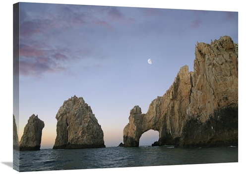 Global Gallery GCS-396145-2432-142 24 x 32 in. Moon Over El Arco, 