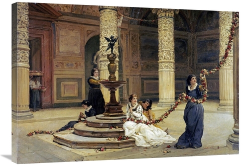 Global Gallery GCS-267412-36-142 36 in. The Morning of the Festival Ar