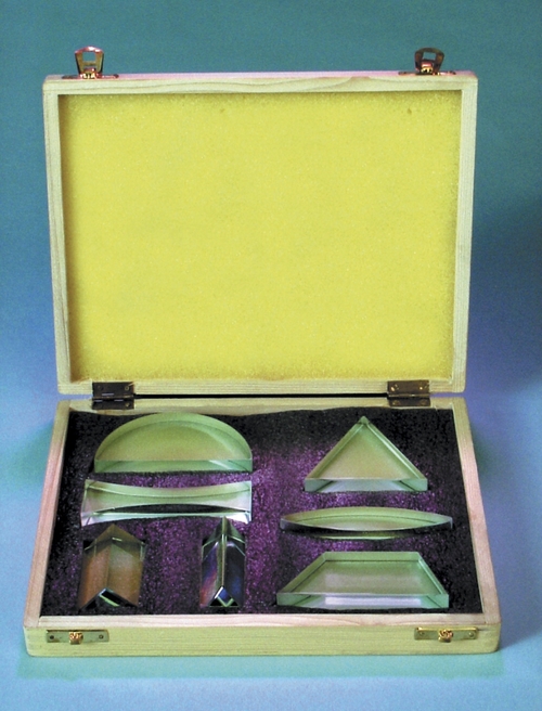 Frey Scientific 532035 Prism & Lens Set - Glass - Set of 7