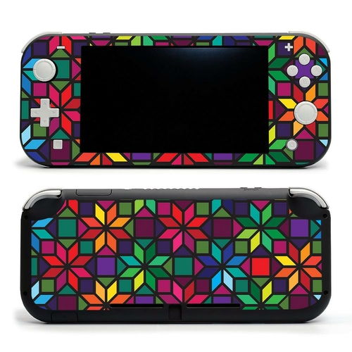 MightySkins NISWILIT-Stained Glass Window Skin Compatible with Nintend