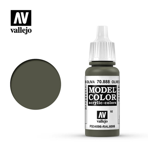 Vallejo VLJ70888 17 ml Olive Grey Matte Acrylic Paint