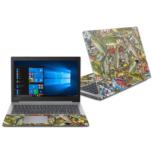 MightySkins LENID33014-Fish Puzzle Skin for Lenovo Ideapad 330 14 in. 