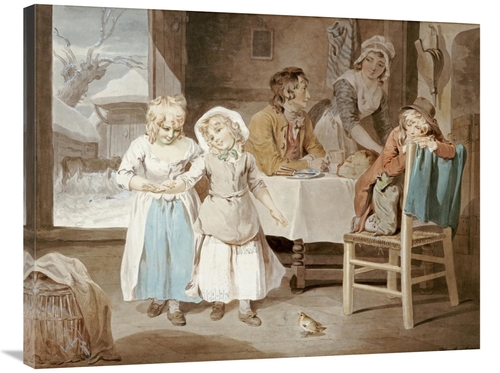 Global Gallery GCS-267571-36-142 36 in. The Pet Robin Art Print - Fran