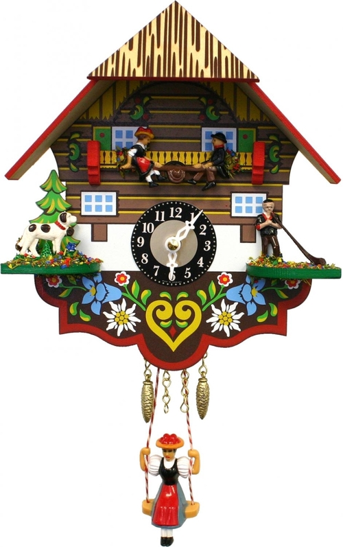 Alexander Taron 193KSQ Engstler Battery - operated Clock Mini Chalet