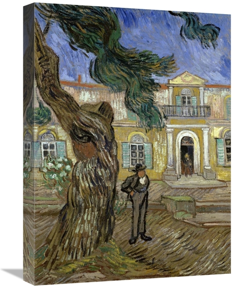 Global Gallery GCS-281320-22-142 22 in. Tree & Man - Saint Paul Hospit