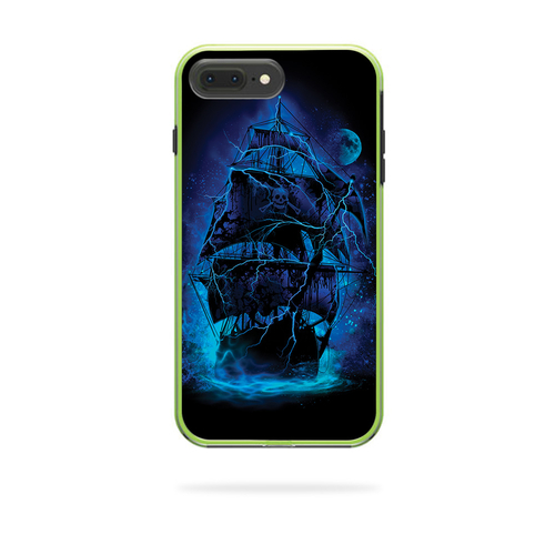 MightySkins LIFSLIP8PL-Pirate Storm Skin for Lifeproof Slam iPhone 8 P