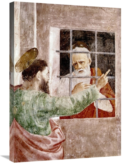 Global Gallery GCS-278417-30-142 30 in. St. Peter in Jail Art Print - 