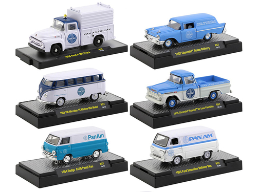 \Auto Trucks\" Set of 6 pieces Release 57 \"Pan American World