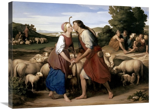 Global Gallery GCS-282585-30-142 30 in. Jacob & Rachel Art Print - Gus