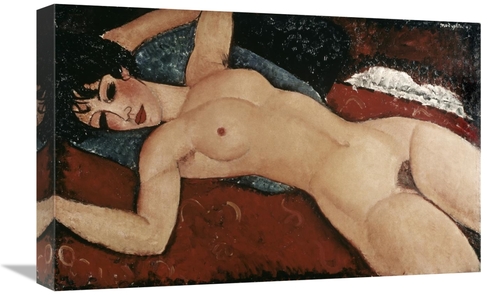 Global Gallery GCS-278599-22-142 22 in. Reclining Nude Art Print - Ame