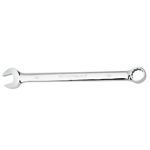 Powerbuilt 19mm Long Handle Metric Combination Wrench - 640489