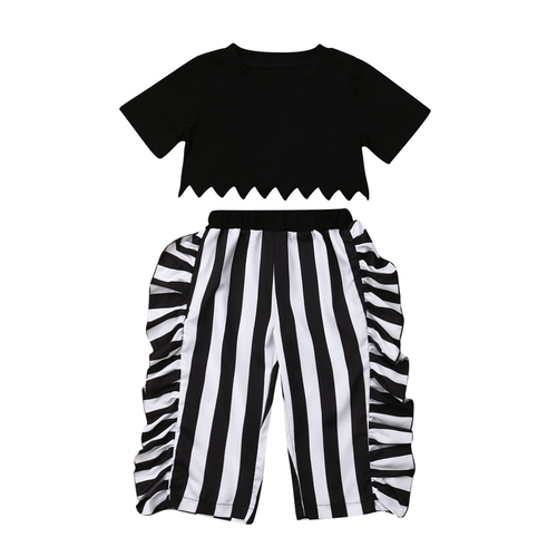 2019 Fashion Toddler Baby Girls Stripes Short