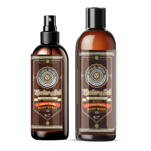 Nectar of Sol Moisturizing Hair and Body Wash Tobacco Vanilla