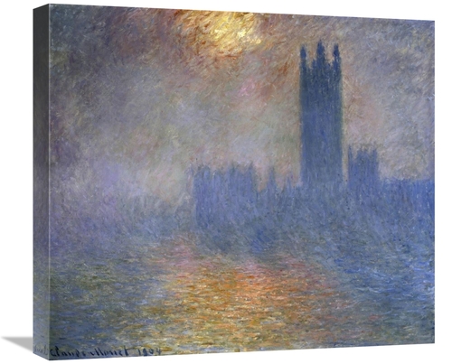 Global Gallery GCS-278680-22-142 22 in. London Parliament - Patch of S