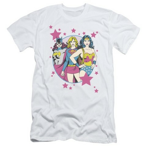 Trevco Dc-We Are Superior - Short Sleeve Adult 30-1 Tee - White & Larg