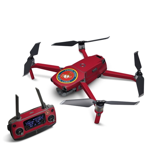 DecalGirl DJIM2-USMC-RED DJI Mavic 2 Skin - USMC Red
