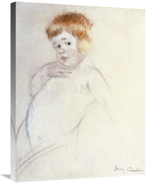 Global Gallery GCS-277000-30-142 30 in. Study of the Baby for the Care