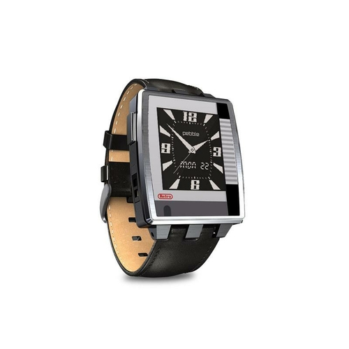 DecalGirl PSSW-RETRO-HOR Pebble Steel Smartwatch Skin - Retro Horizont