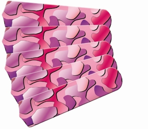 Ceiling Fan Designers 52SET-IMA-UHC Urban Hot Pink Camo 52 In. Ceiling