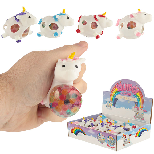 Fun Kids Unicorn Squeezy Mesh Ball