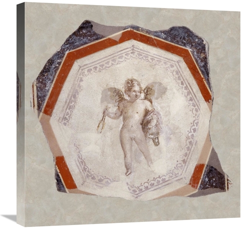 Global Gallery GCS-459936-2424-142 24 x 24 in. Fresco Depicting Cupid 