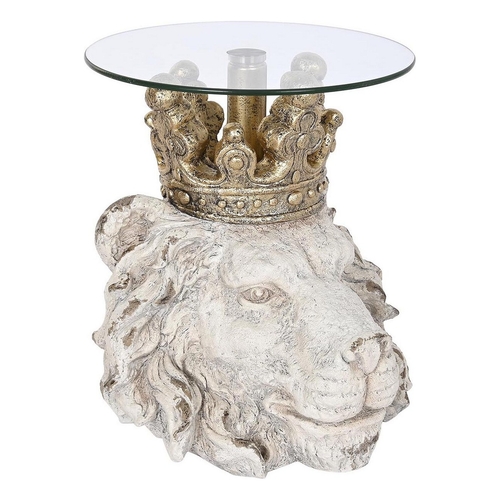 Side table DKD Home Decor Lion Fibreglass 45 x 44 x 47,5 cm
