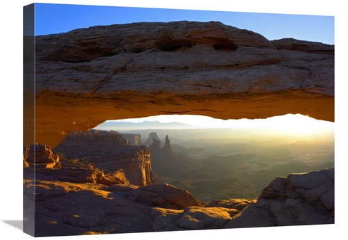 Global Gallery GCS-396931-1824-142 18 x 24 in. Mesa Arch at Sunset Fro