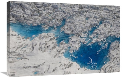 Global Gallery GCS-395476-2030-142 20 x 30 in. Meltwater Lakes on Hubb