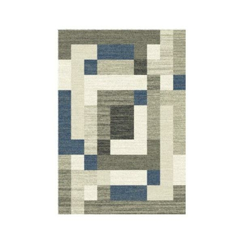 Infinity Blue Maze Rug