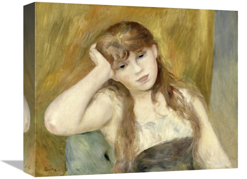 Global Gallery GCS-279696-16-142 16 in. Young Blond Girl Art Print - P