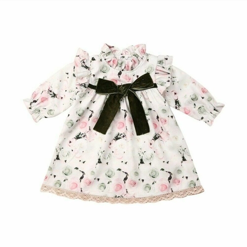 Flower Girl Princess Dress Toddler Kids Baby