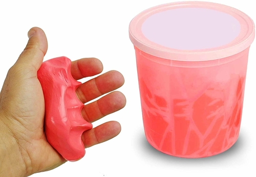 Therapy Putty, Red. Hand Exerciser Stress Ball in Container 5 lb. Soft