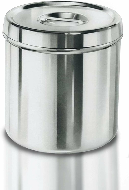 Pack of 12 Stainless Steel Dressing Jars with Lid, 2 1/4 qt. Dressing