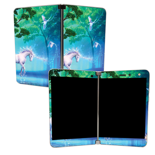 MightySkins MISURDUO-Unicorn Fantasy Skin for Microsoft Surface Duo - 