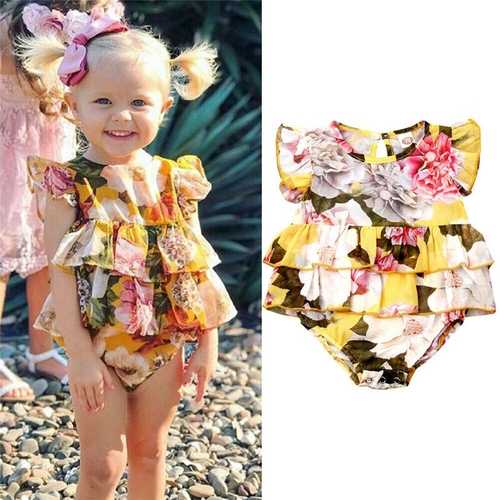 Cute Newborn Girl Clothes Baby Girl Bodysuits
