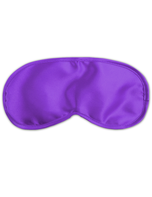 Satin Love Mask - Purple