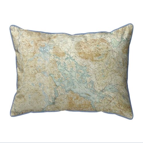 Betsy Drake ZP968 20 x 24 in. Winnipesaukee, NH Nautical Map Extra