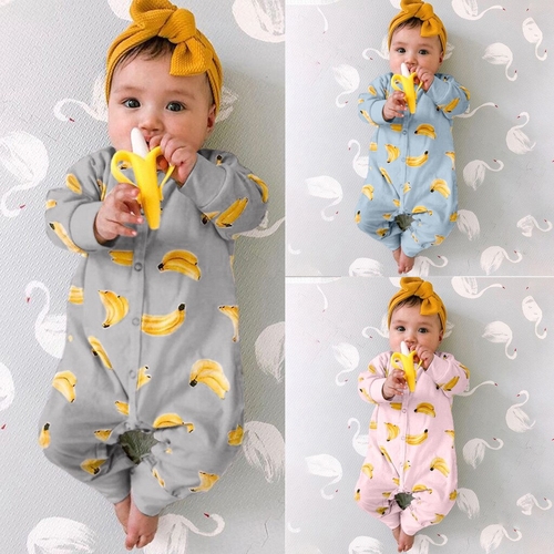 Newborn Baby Rompers winter fall warm long sleeve