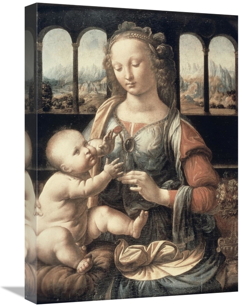 Global Gallery GCS-277245-22-142 22 in. Madonna of the Carnation Art P